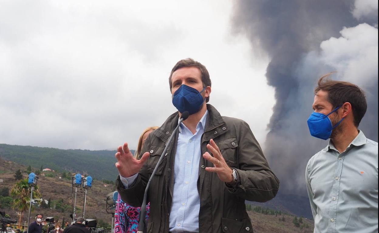 El presidente del Partido Popular, Pablo Casado.