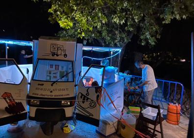 Imagen secundaria 1 - Los churros vienen en motocarro