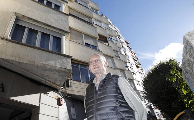 Miguel Hurtado en la 'Casa de los Picos'. 