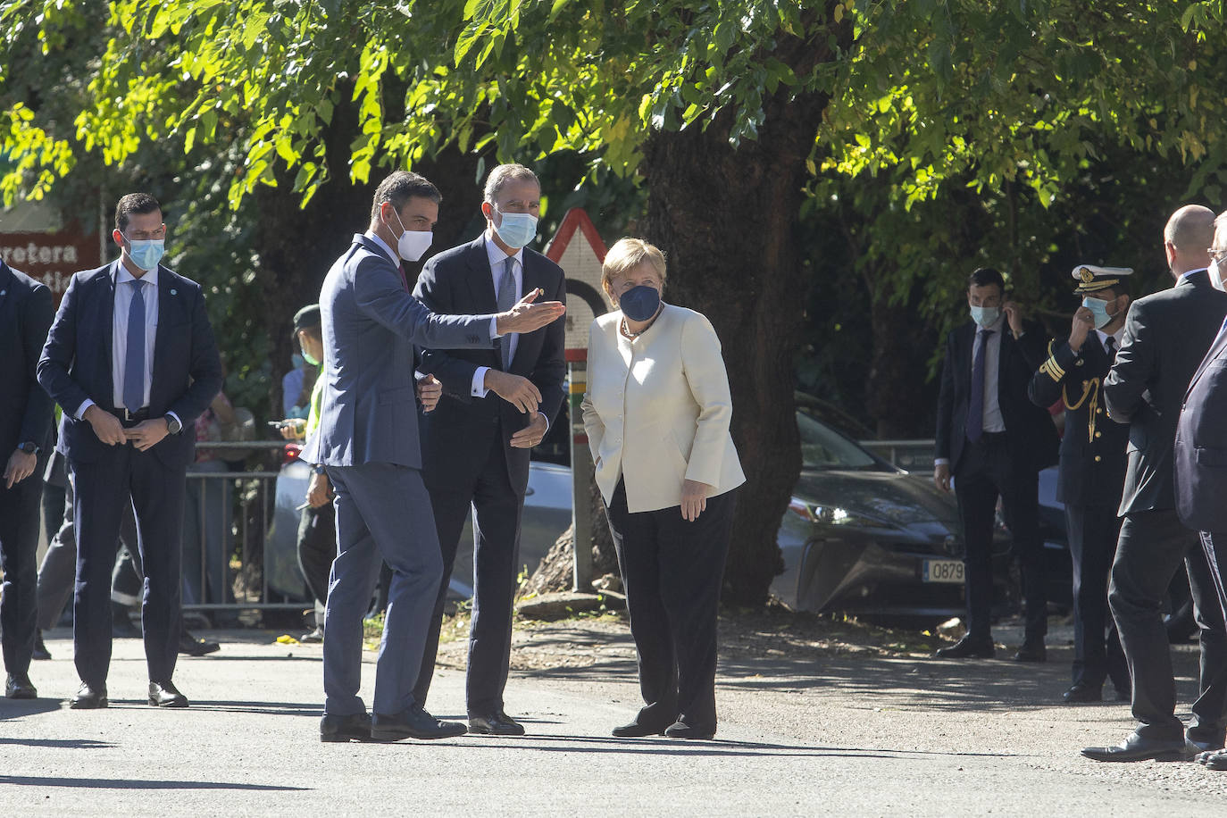 Fotos: Angela Merkel recibe el premio Carlos V