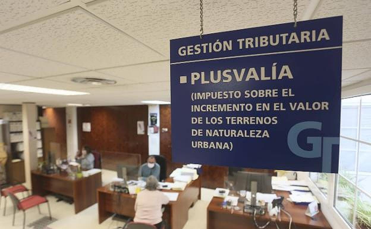Oficinas del Ayuntamiento de Mérida donde se tramita el impuesto de plusvalía.