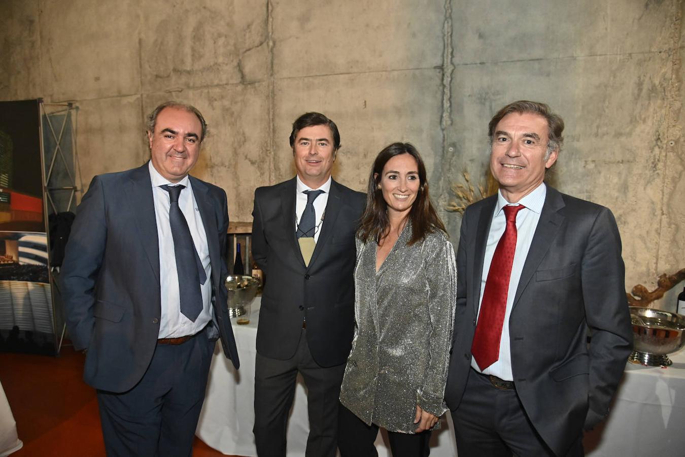Luciano Pérez Acevedo, Ignacio Arrobas, Paloma García de Blanes y Ángel Luis Arce. 
