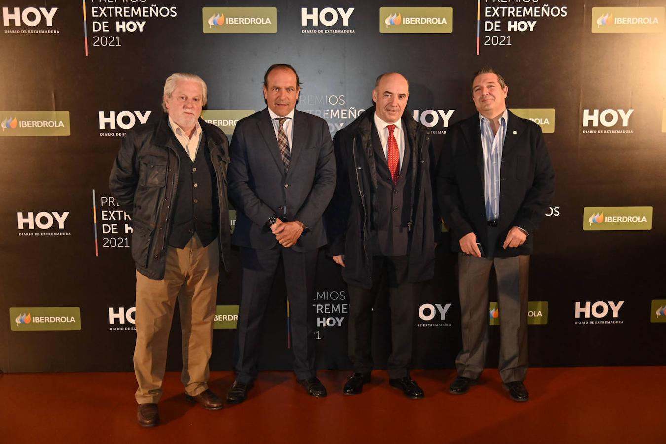 José María Pérez, Eduardo Bernardo, Mariano García y Diego Hernández. 