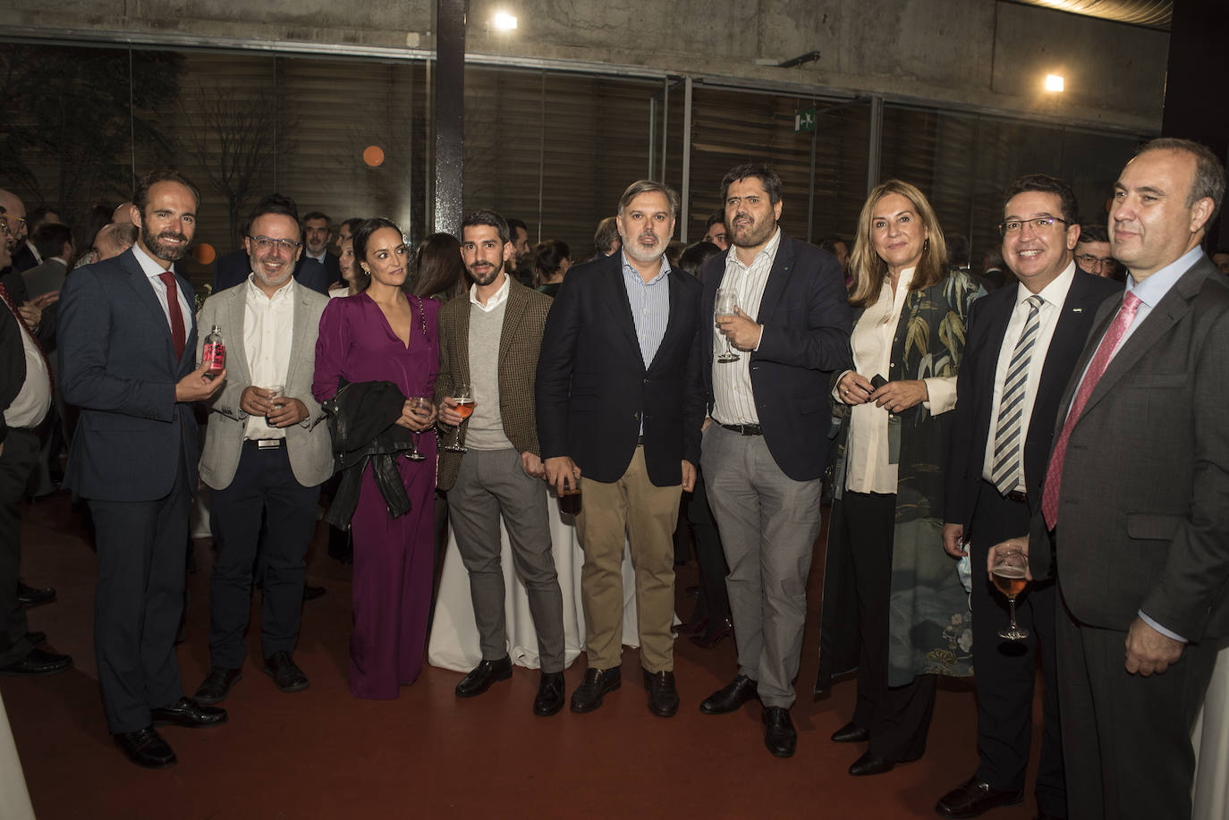 Juan Parejo, Juan Francisco Caro, Sonia Cobo, Marco Antonio Méndez, Fernando Pizarro, Fernando Iglesias, Inmaculada Sánchez, Fernando Manzano y Venancio Ortiz.