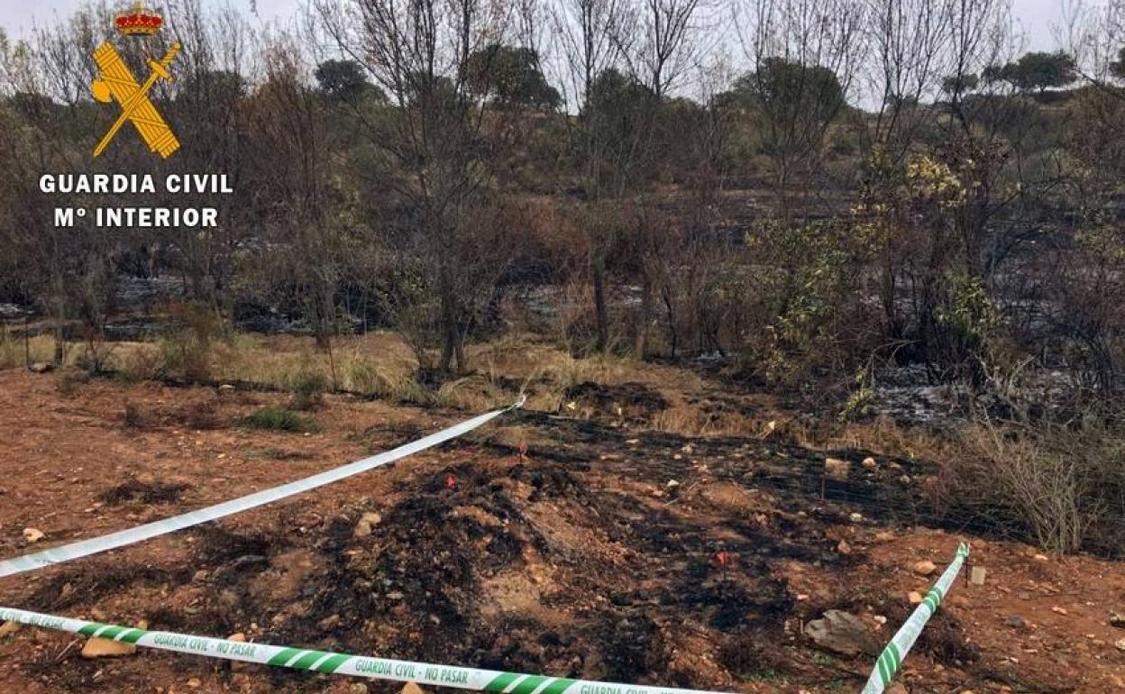 Investigado un vecino de Garlitos que originó un incendio por una imprudencia