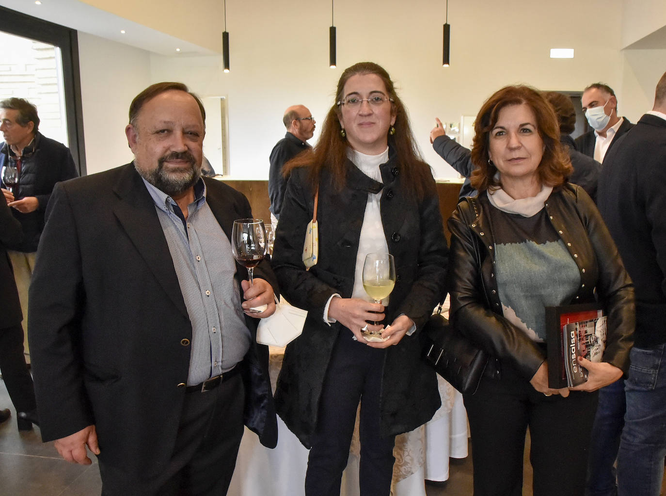 Jaime Fenollera, Carolina López y Mª Carmen Cruz.