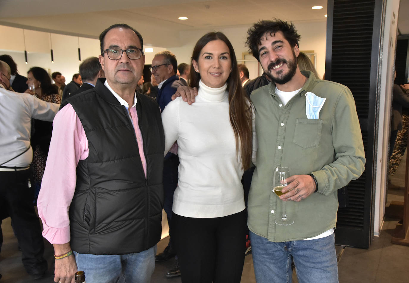 Antonio Sánchez, Pilar Gómez y Guillermo Sánchez.