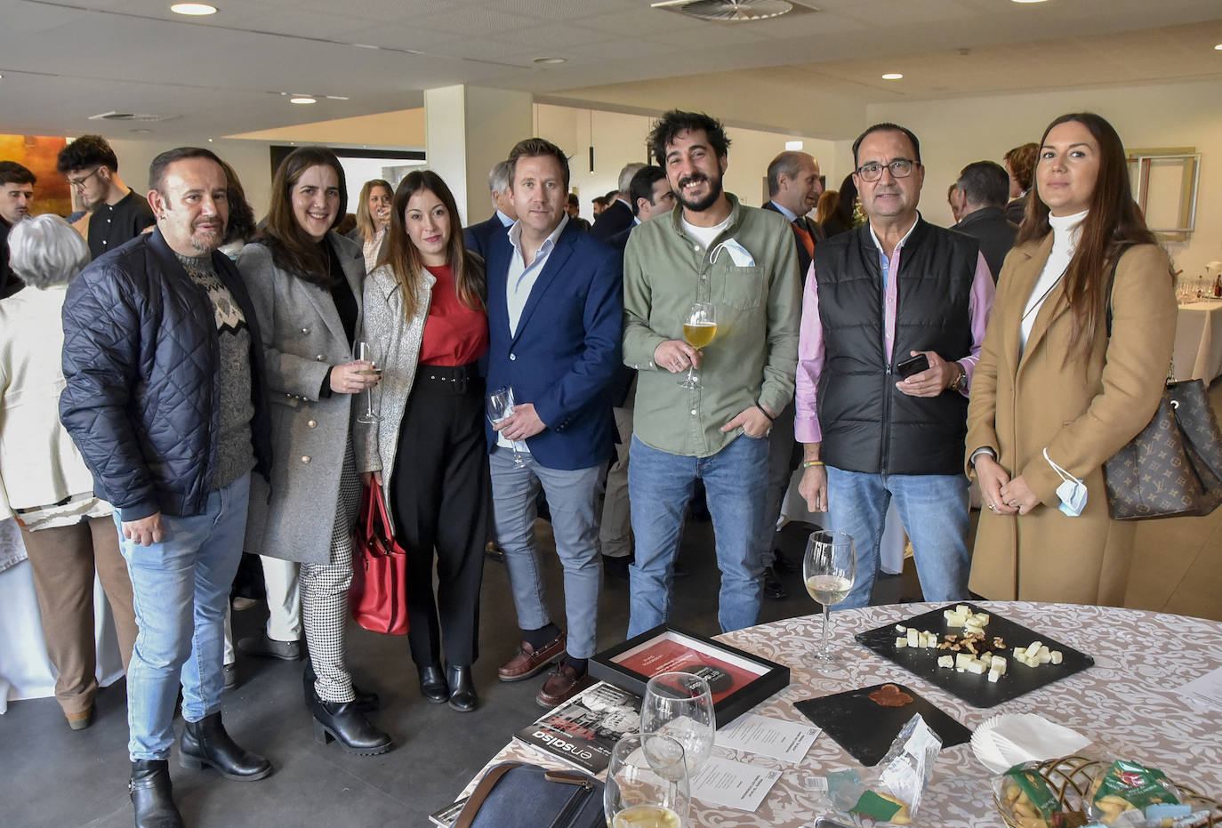 Antonio Jesús Regalado, Eulalia Porras, Cristina Regajo, José Luis Entradas, Guillermo Sánchez, Antonio Sánchez y Pilar Gómez.