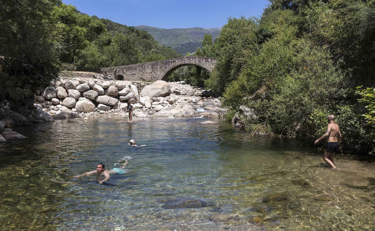 Garganta Jaranda, en La Vera. 