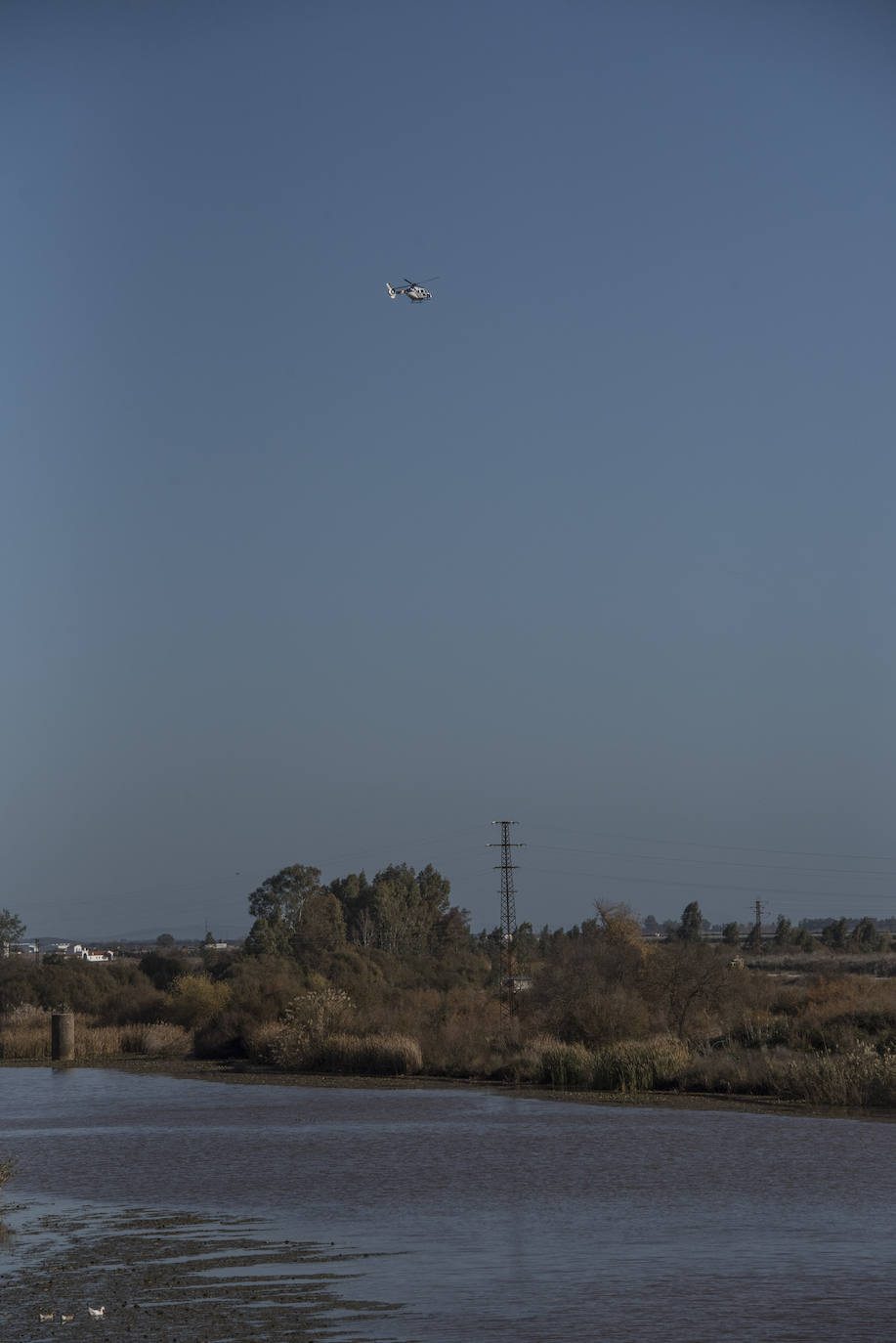 Fotos: La búsqueda de Pablo Sierra se amplía a todo el tramo urbano del Guadiana a su paso por Badajoz