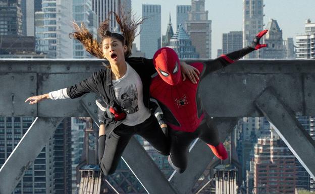 Zendaya y Tom Holland en 'Spider-Man: No Way Home'.