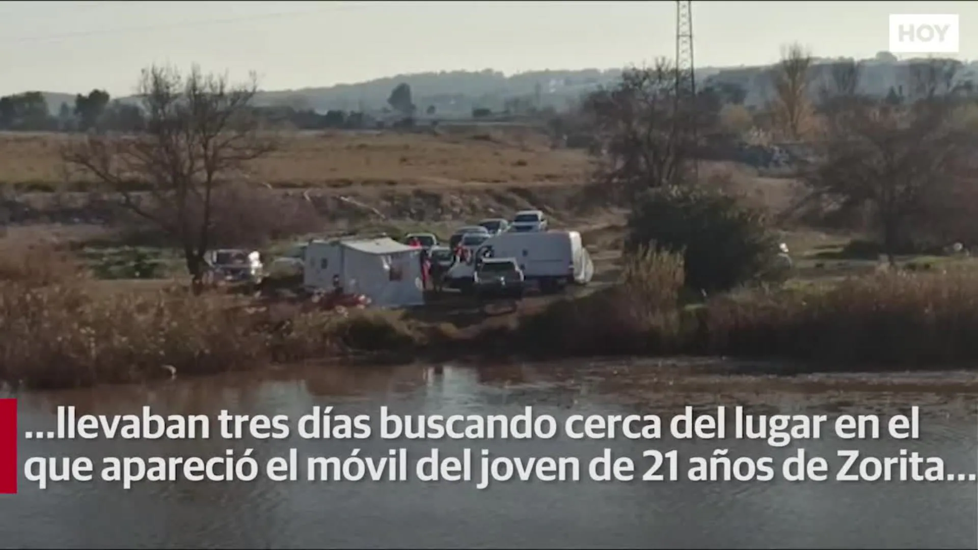 Aparece un cuerpo en el Guadiana en la zona que buscaban a Pablo Sierra