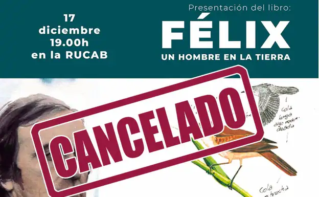 La Rucab cancela un acto esta tarde tras el hallazgo de Pablo Sierra