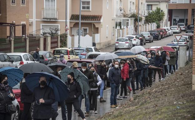 Alburquerque, Badajoz, Montijo, Olivenza y Puebla de la Calzada tienen la incidencia por encima de 1.000 casos 
