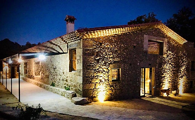 Hotel rural Aqua et Oleum, que promueve en Villamiel (Sierra de Gata) el empresario Joseph Sortell, de Dallas. Abrirá en primavera.