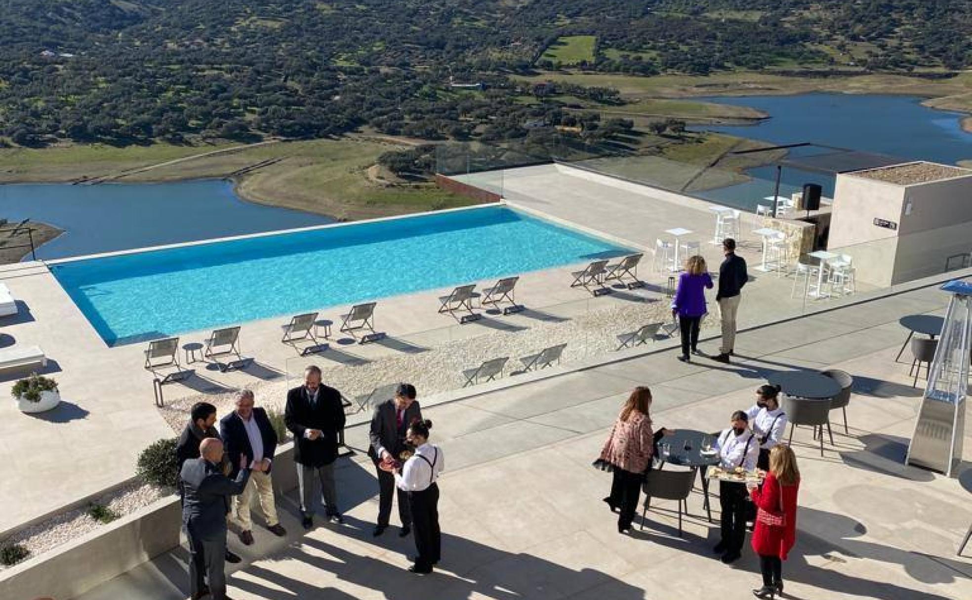 Hotel Desconecta2, en Monesterio, el último cinco estrellas que ha abierto en la región, el pasado diciembre. 