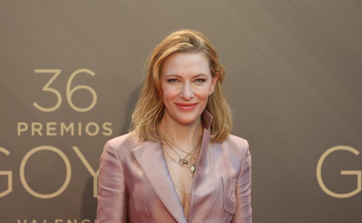 Cate Blanchett: “Being in Valencia and receiving a Goya means a lot”