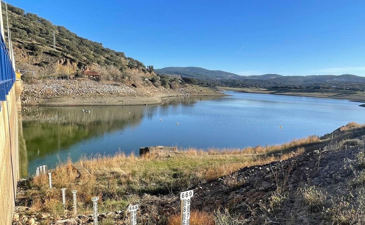 La situación del embalse de Tentudía es muy complicada, con solo un 1 hectómetro cúbico almacenado. 