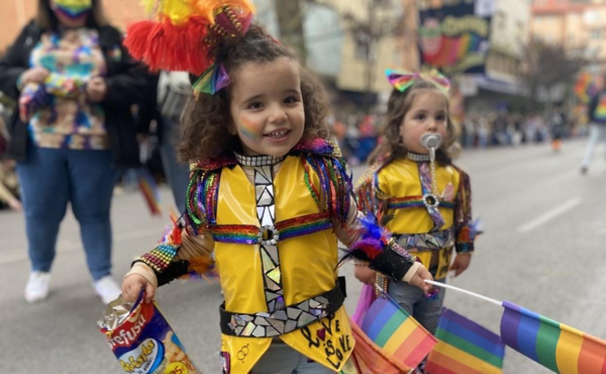 Así hemos narrado el desfile infantil del Carnaval de Badajoz