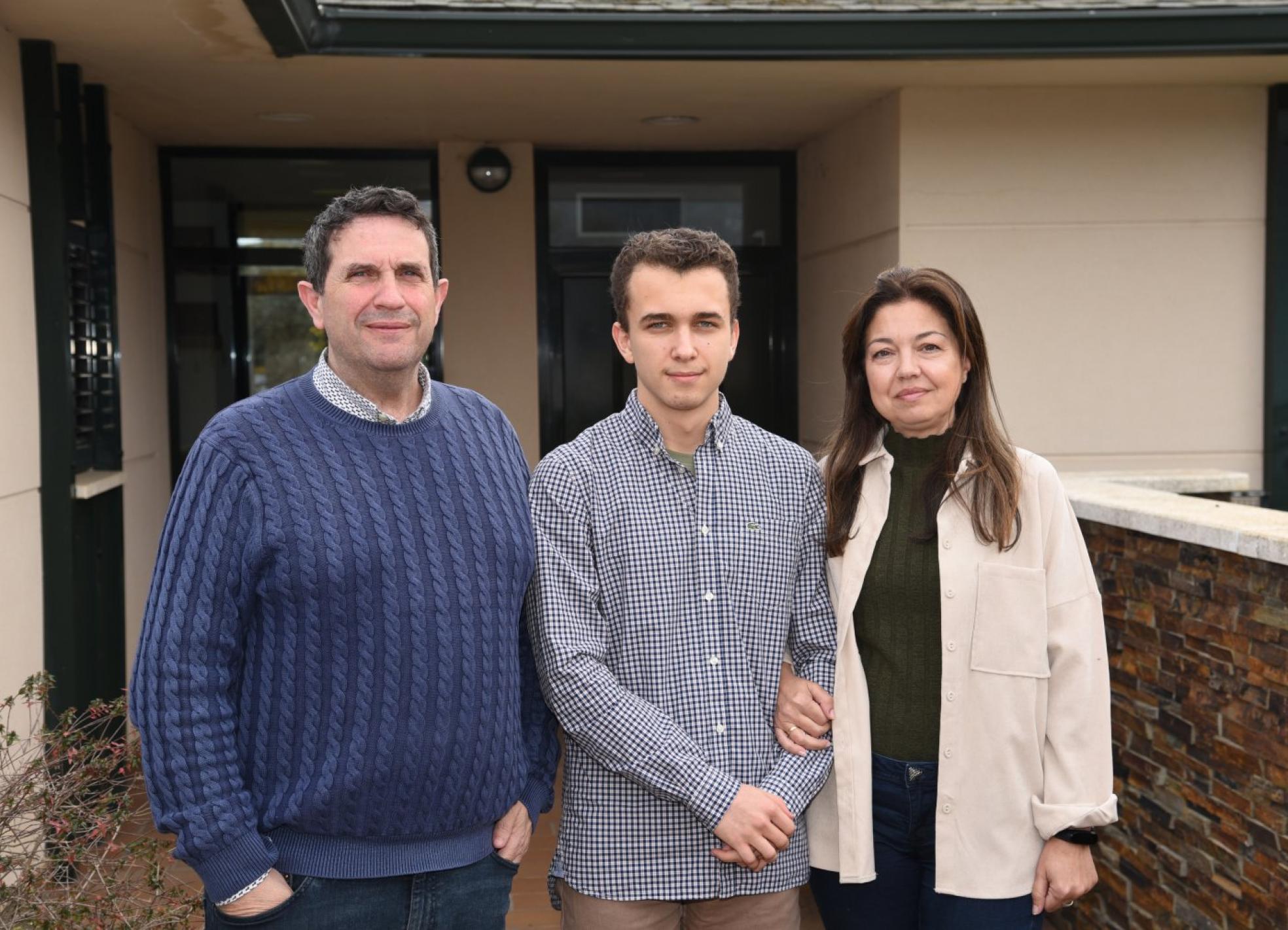 Maryan, el niño de Ucrania que crece en Plasencia