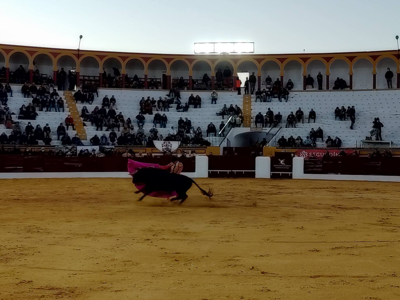 Fotos: Primer festejo de la Feria de Olivenza: Novillada con Carlos Domínguez, Manuel Perera y Eric Olivera