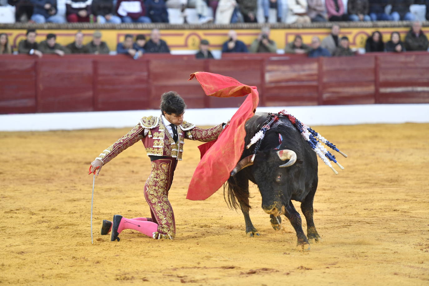 Fotos: Primer festejo de la Feria de Olivenza: Novillada con Carlos Domínguez, Manuel Perera y Eric Olivera