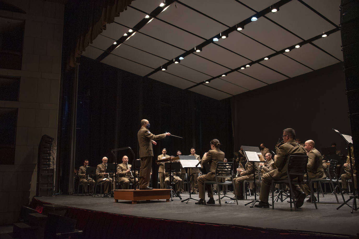 El concierto ‘Entre lo civil y lo militar’ en el López de Ayala.