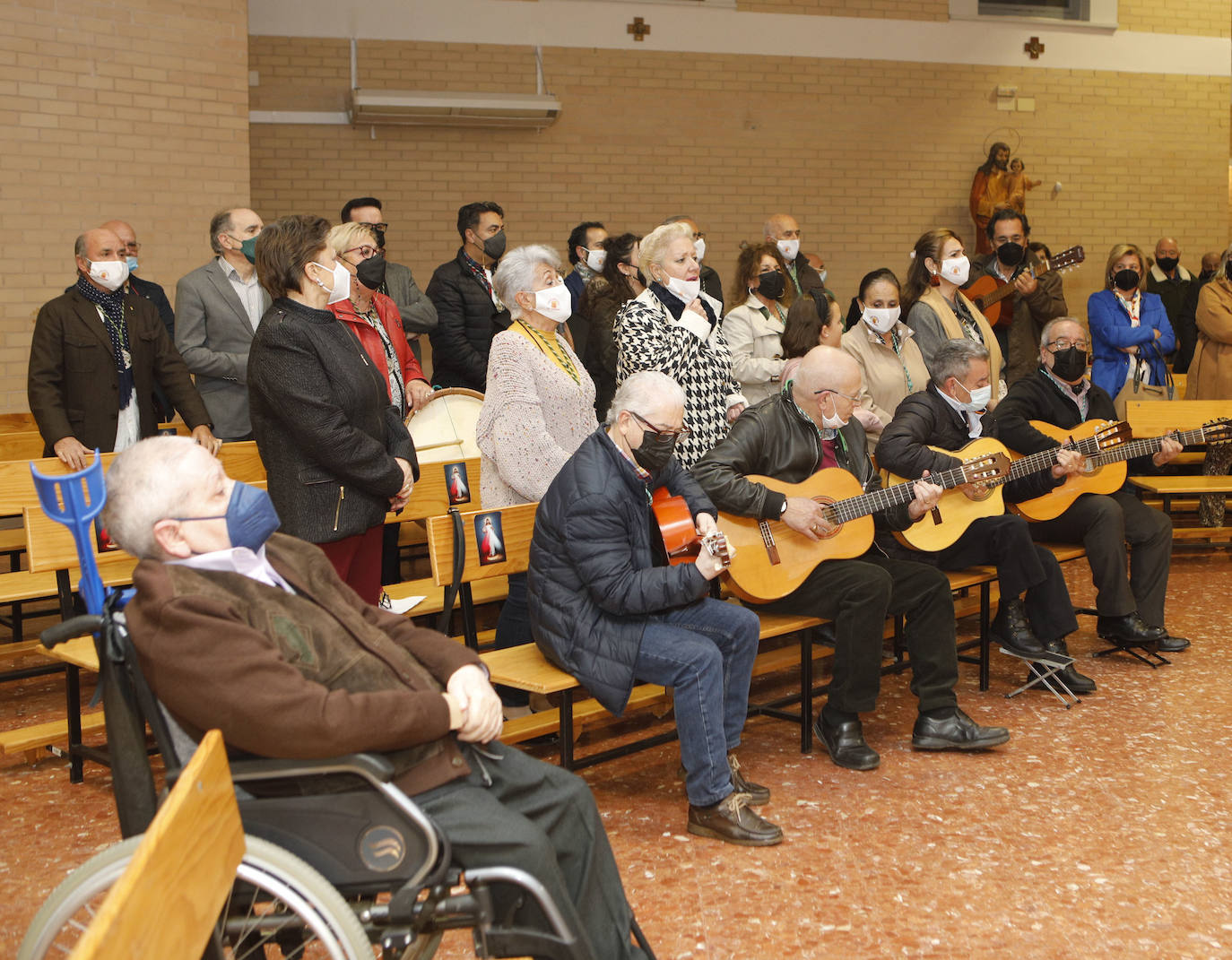 El Coro Rociero celebró el día de Andalucía.