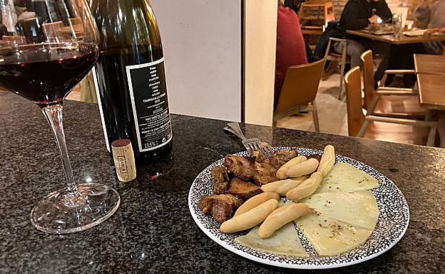 Aperitivo de cortesía.