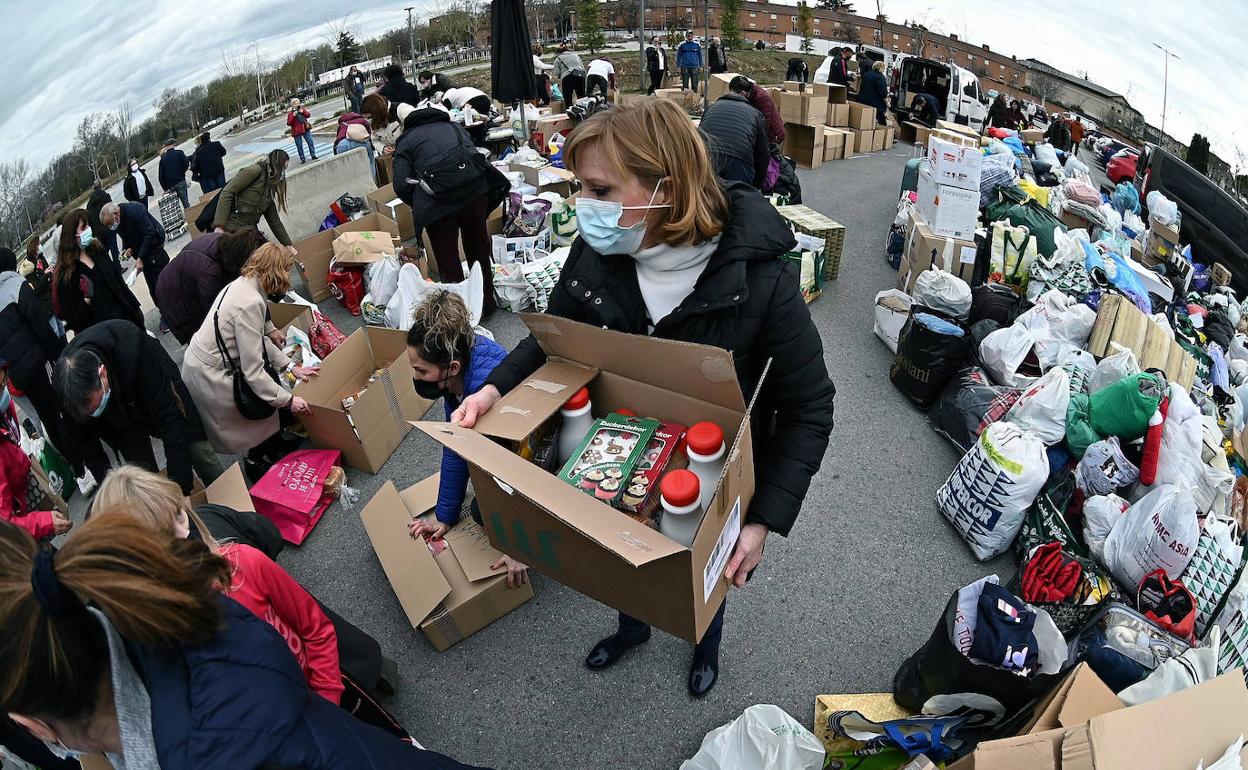 La Junta insiste en canalizar las ayudas a Ucrania con donaciones a oenegés especializadas