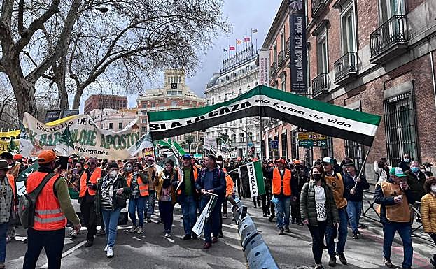 La Extremadura rural muestra su músculo en Madrid