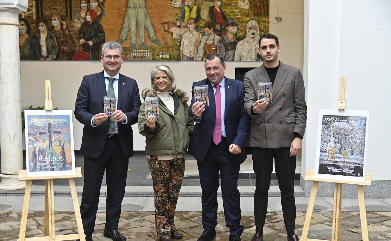 Juan Carlos García, Paloma Morcillo, Ricardo Becerra y Juan Tinoco.