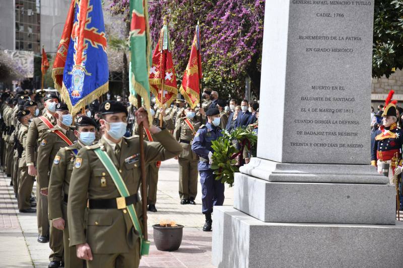 Homenaje a los caídos. 