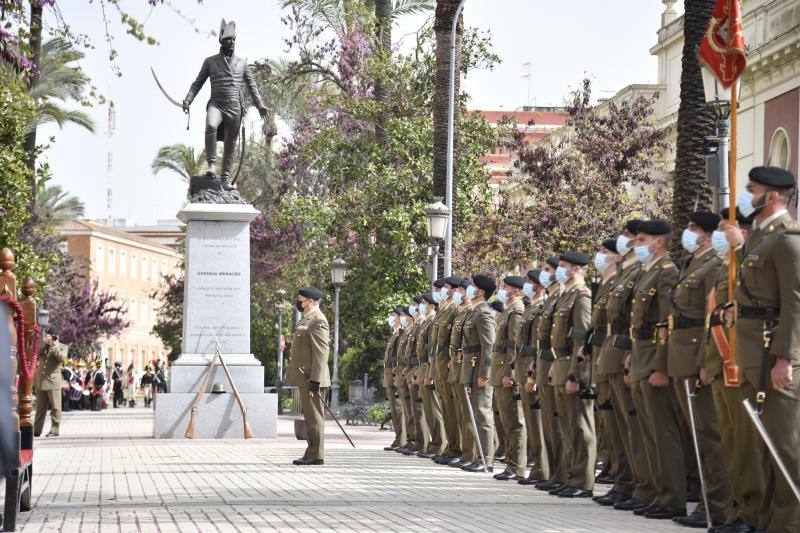 Homenaje a los caídos. 