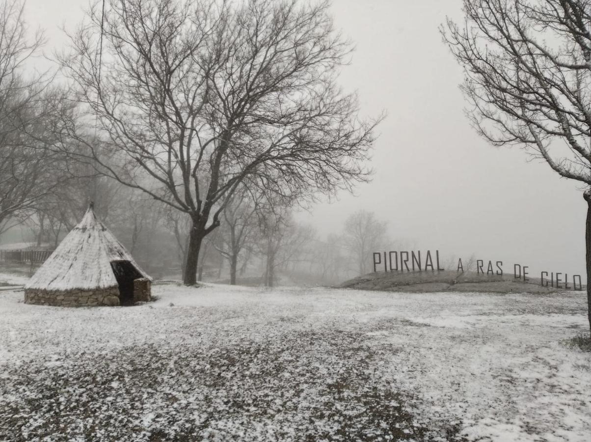 Fotos: Nieve caída en la zona de las Villuercas en pleno mes de abril