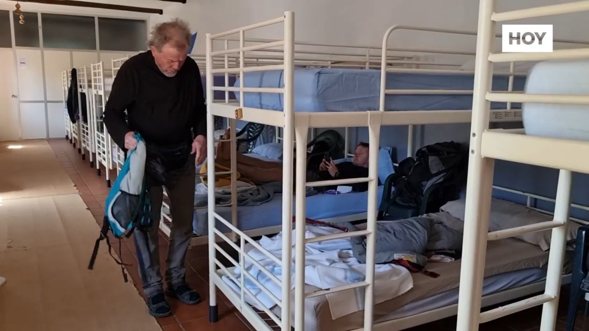 ​Pancaliente vuelve a recibir peregrinos que van a Santiago