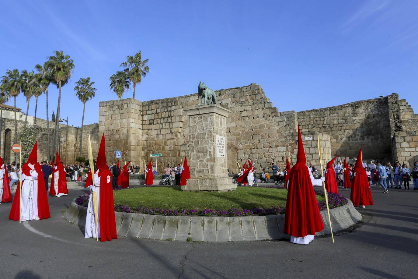 Procesión de la entrada de Jesús en Jerusalén.