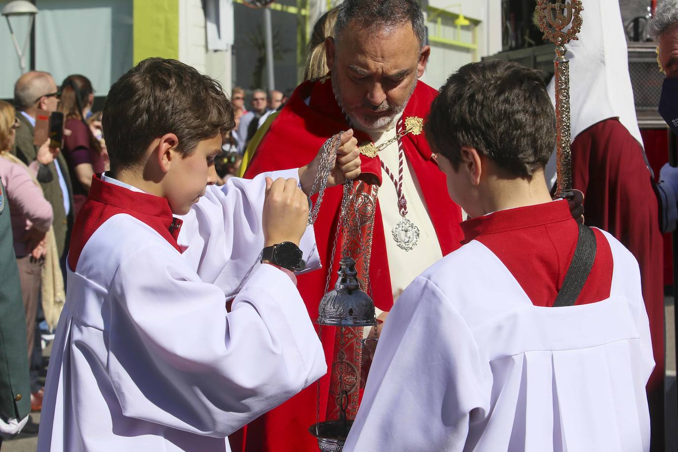 Procesión de la Sagrada Cena y Nuestra Señora del Patrocinio.