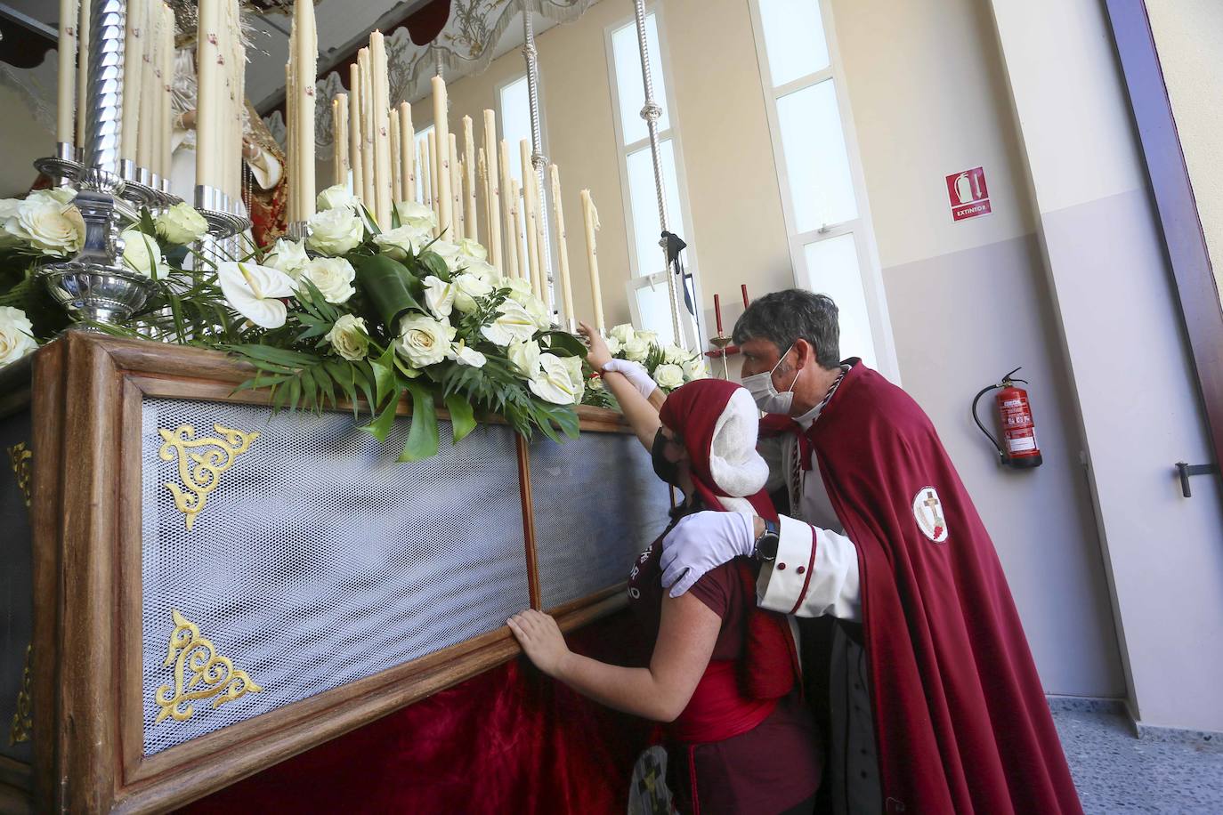 Procesión de la Sagrada Cena y Nuestra Señora del Patrocinio.