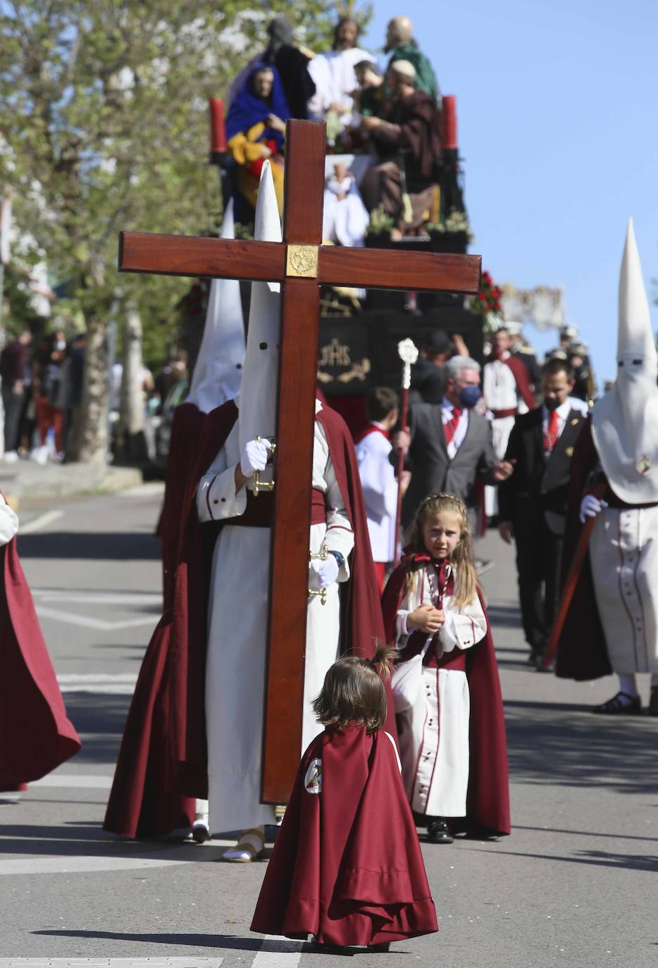 Procesión de la Sagrada Cena y Nuestra Señora del Patrocinio.