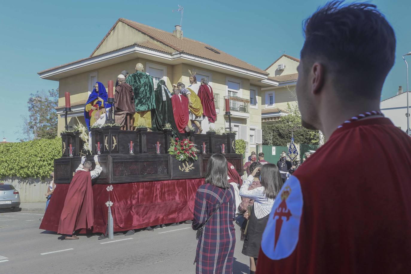 Procesión de la Sagrada Cena y Nuestra Señora del Patrocinio.