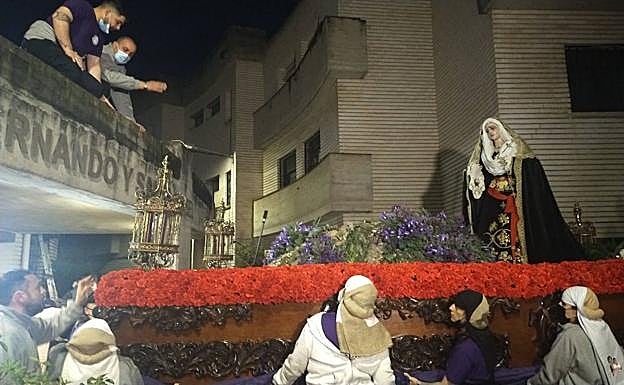 Martes Santo, corto y con retraso en Badajoz