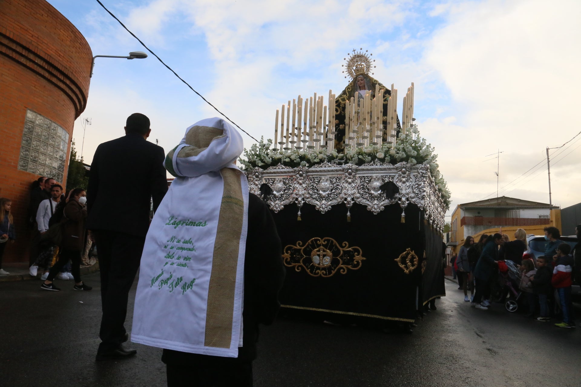 Las Lágrimas pudo salir tras la tormenta