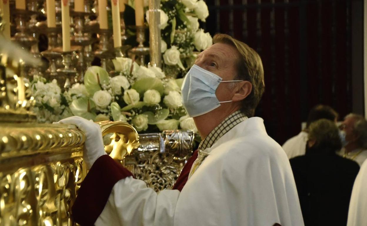 Los cofrades viven estos días con un especial fervor. 