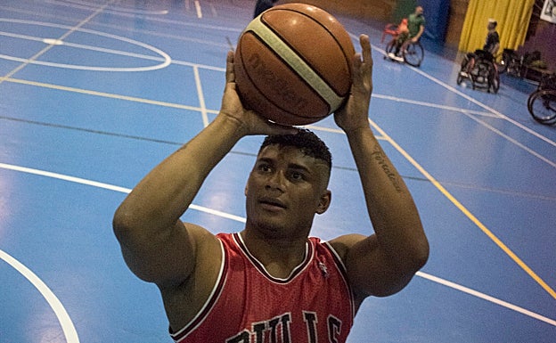 Joimar Granados, el otro colombiano del Mideba y que apenas ha podido jugar. 