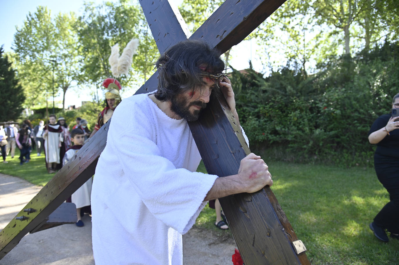 Fotos: Vía Crucis en el Cerro de Reyes