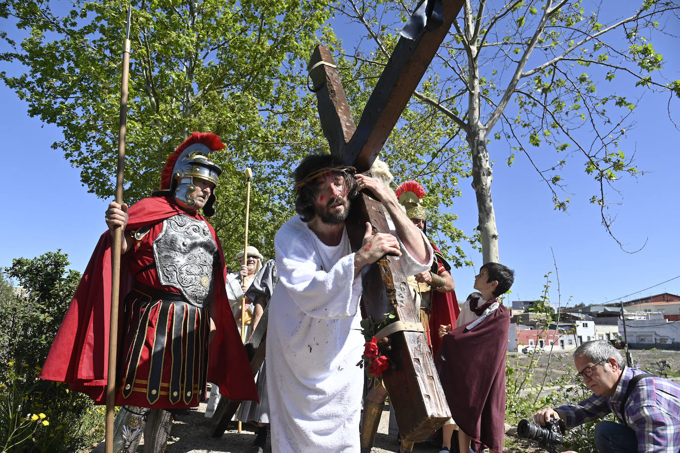Fotos: Vía Crucis en el Cerro de Reyes