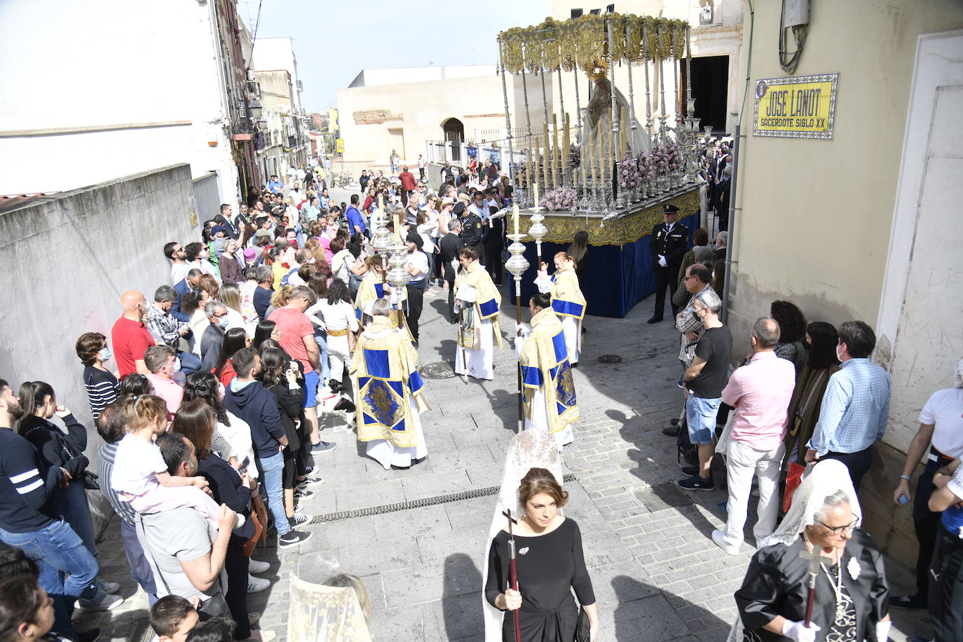 Fotos: Domingo de Resurrección en Badajoz