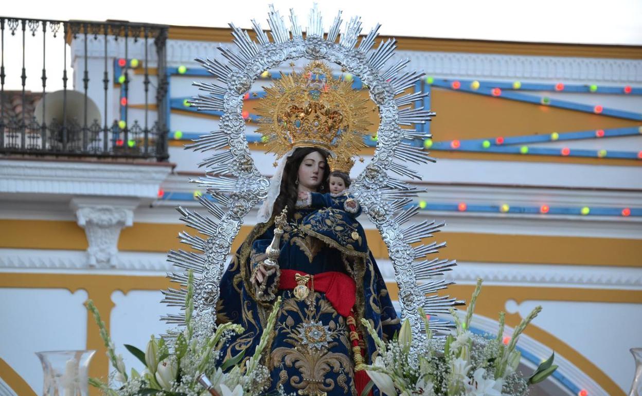 Acto de desagravio en la ermita de la Virgen de la Estrella de Los Santos