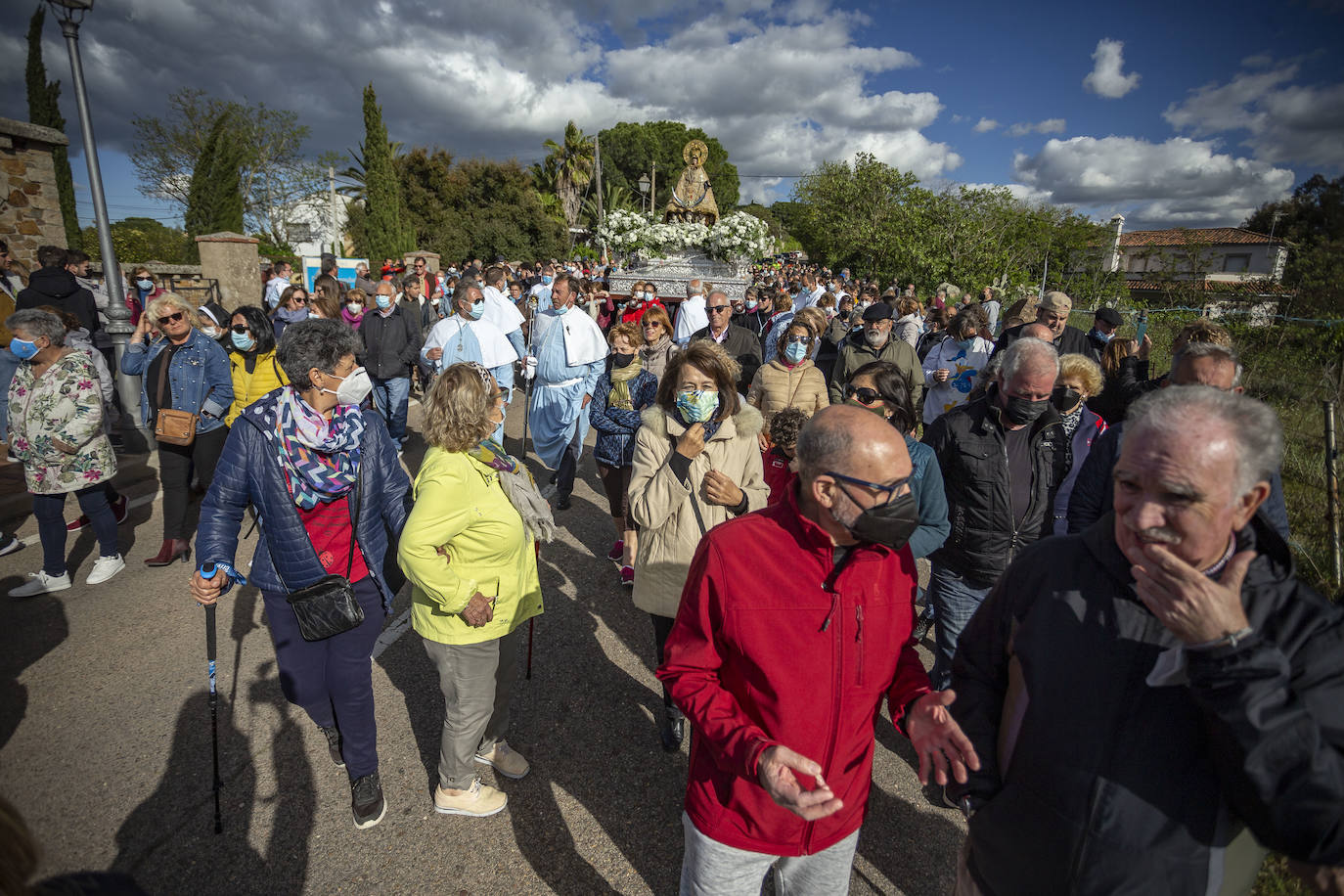 Fotos: Imágenes de la bajada de la Virgen de la Montaña